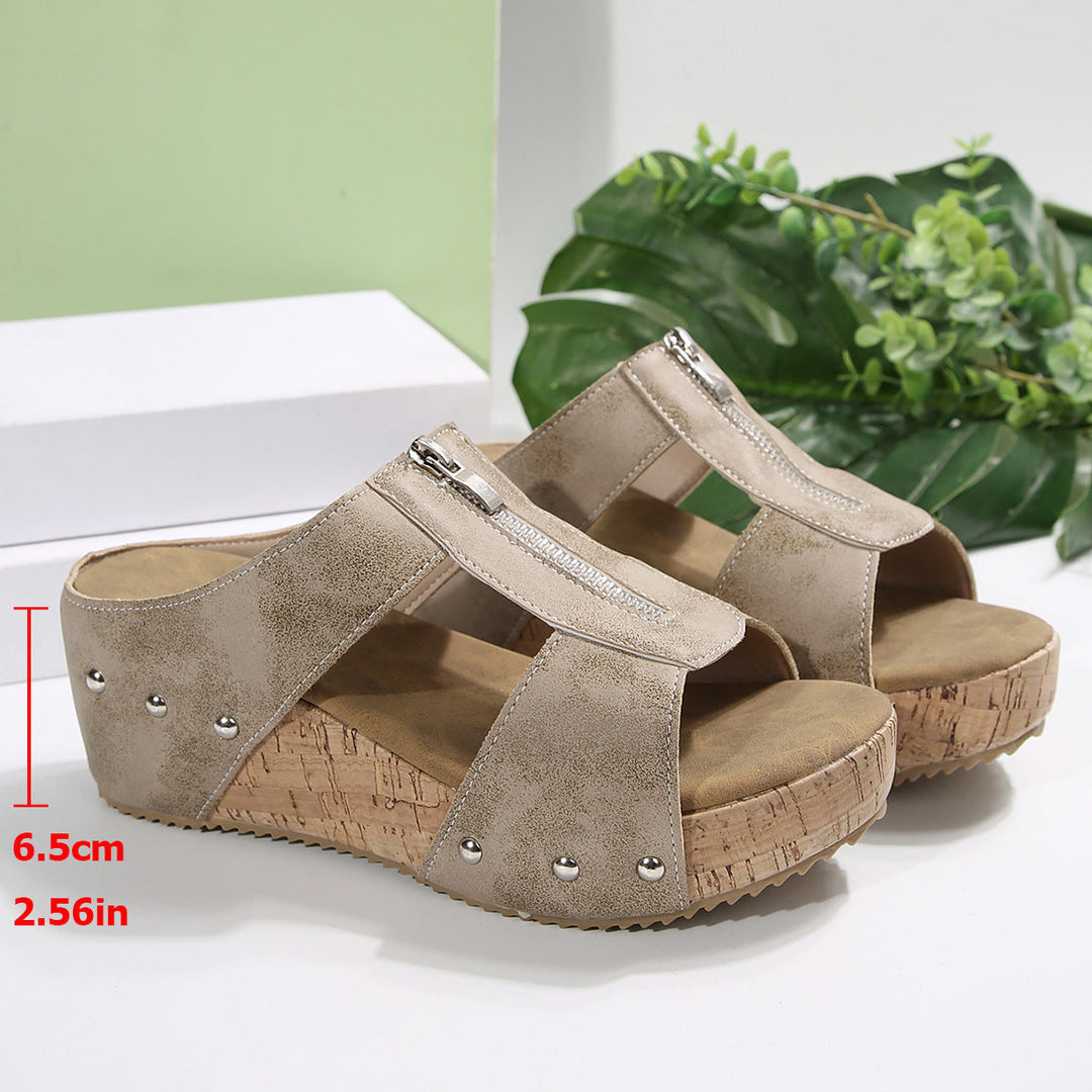 Anna-Dorothea | Trendige Keilsandalen