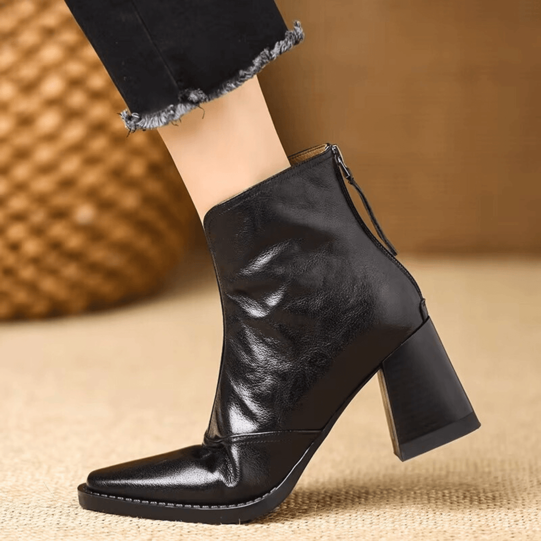 Claudia | Luxuriöse Stiefeletten mit mittelhohem Absatz